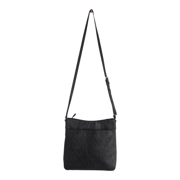 MICHAEL KORS Signature  Jet Set Travel Messenger Crossbody Folio Bag Rare - Picture 2 of 15